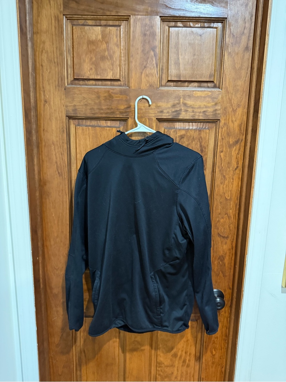 Under Armour Black Zip-Up Hoodie Sweatshirt